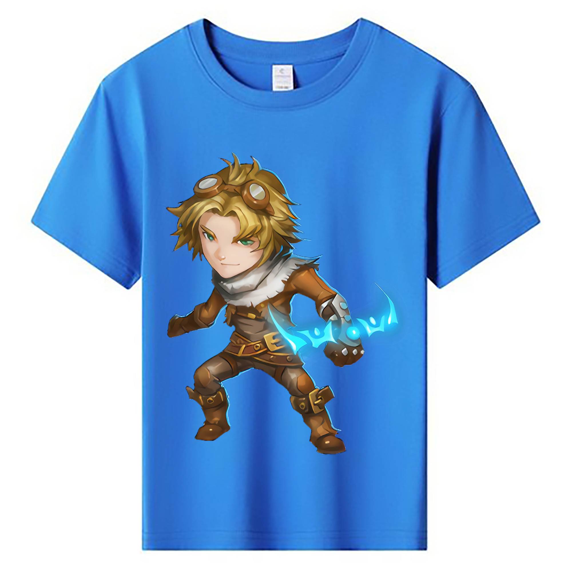 （画像用） リーグ・オブ・レジェンド League of Legends LOL 綿100％キッズTシャツ（フロントプリント）